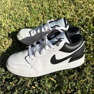 Air Jordan 1 Low GS Black White Panda Sneakers